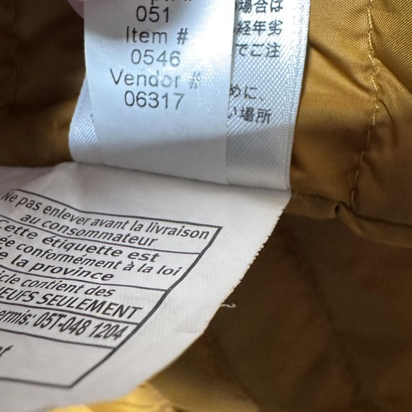 Eddie Bauer‎ Jacket Mens XL Brown EB700 Down Parka Zip Pockets Ripstop *NO HOOD - Picture 9 of 14